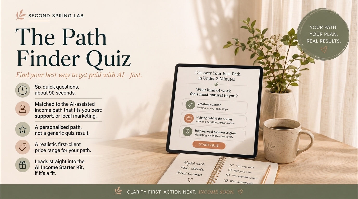 The Path Finder Quiz